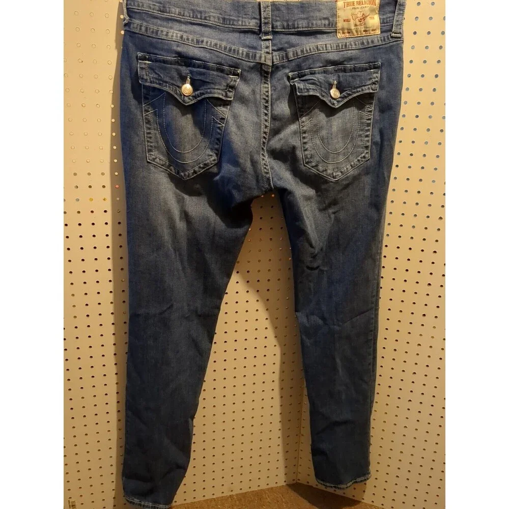 True Religion Rocco Blue Jeans 40 Relaxed Skinny